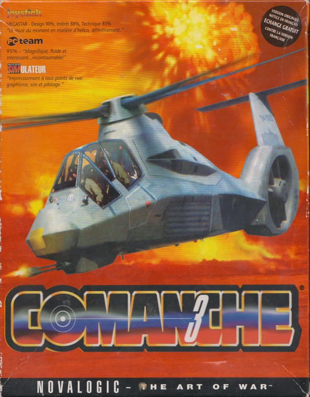 jaquette du jeu vidéo Comanche 3