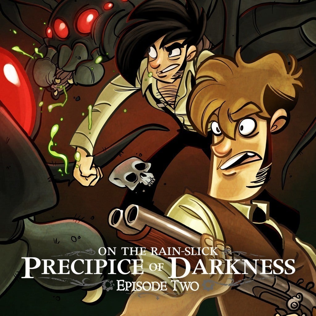 jaquette du jeu vidéo Penny Arcade Adventures: On the Rain-Slick Precipice of Darkness - Episode Two