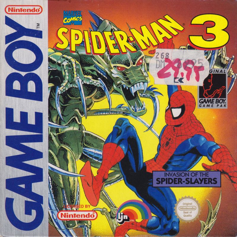 jaquette du jeu vidéo Spider-Man 3