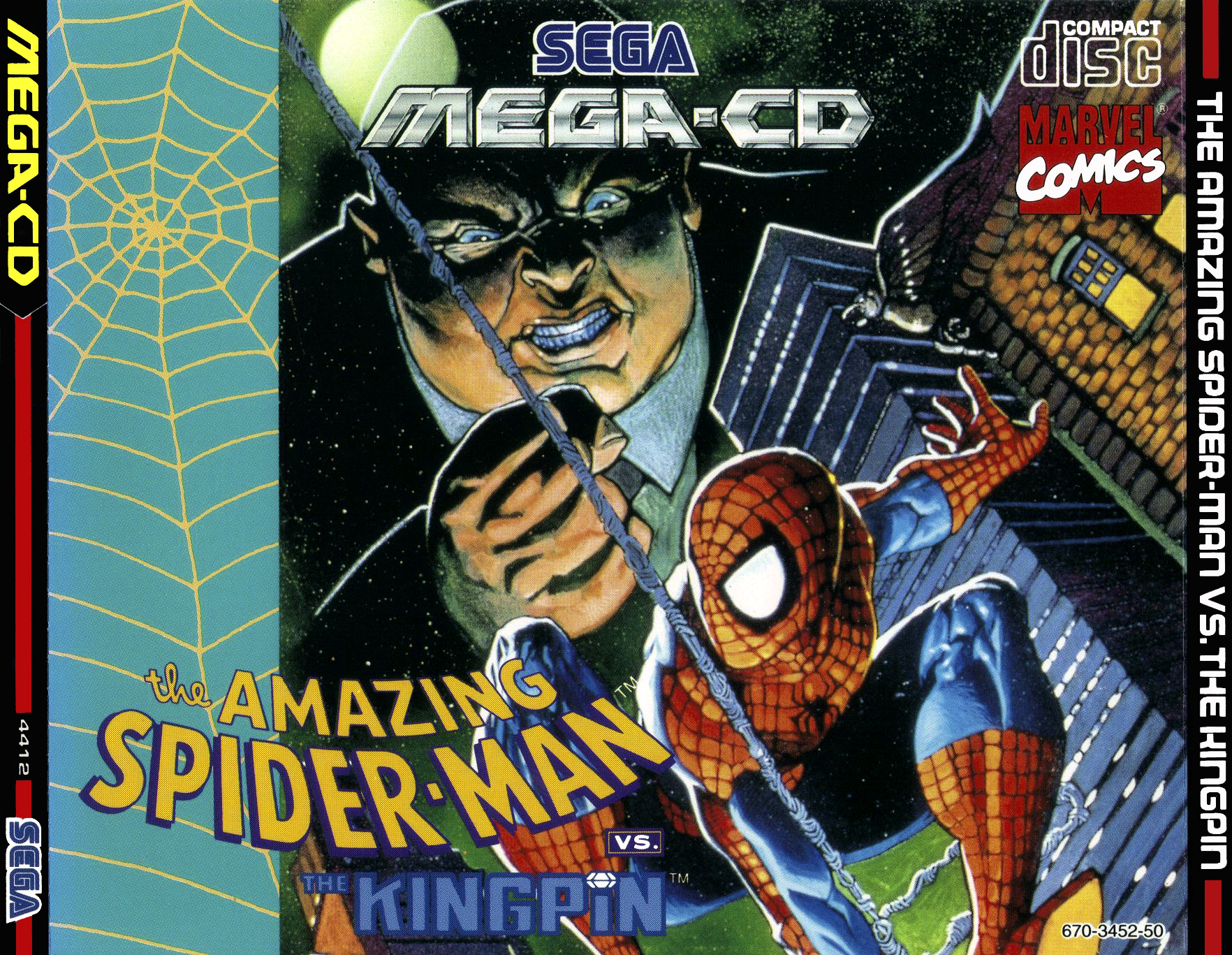 jaquette du jeu vidéo Spider-Man vs. The Kingpin