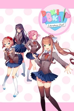 jaquette du jeu vidéo Doki Doki Literature Club