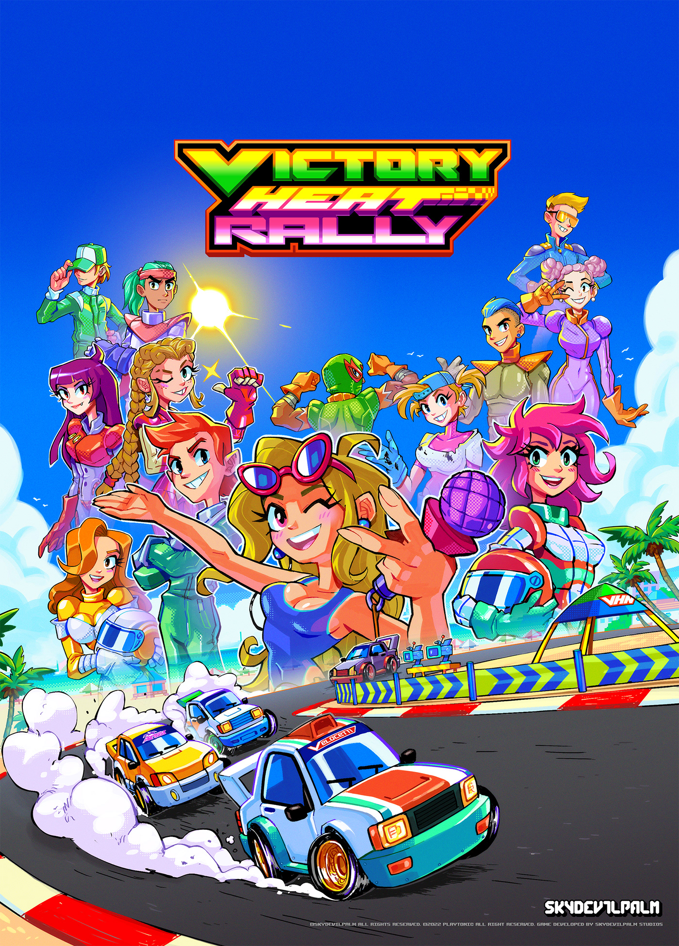 jaquette du jeu vidéo Victory Heat Rally