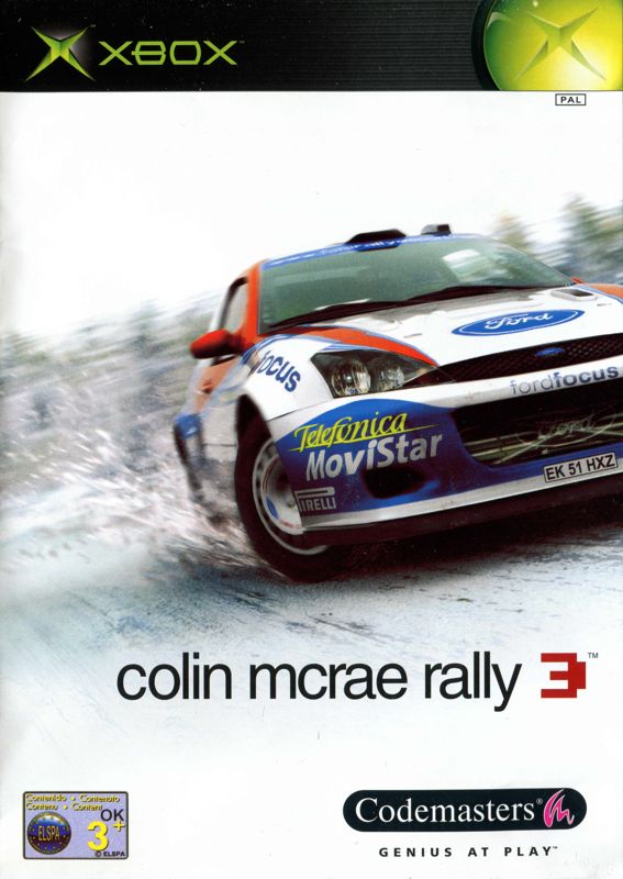 jaquette du jeu vidéo Colin McRae Rally 3