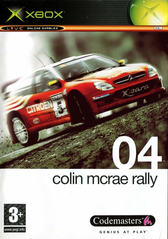 jaquette du jeu vidéo Colin McRae Rally 04