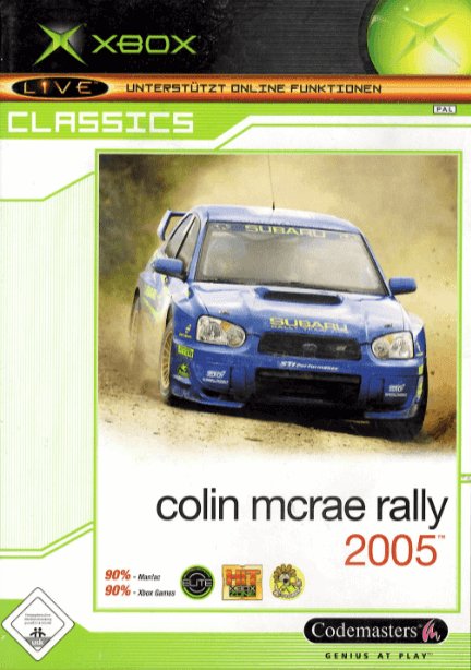 jaquette du jeu vidéo Colin McRae Rally 2005