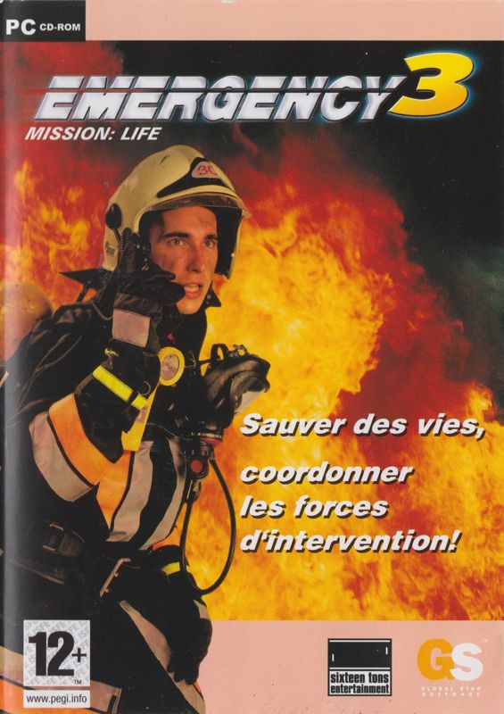 jaquette du jeu vidéo Emergency 3 - Mission: Life