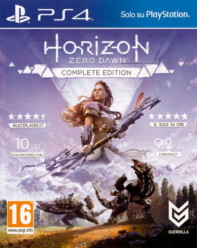 jaquette du jeu vidéo Horizon Zero Dawn