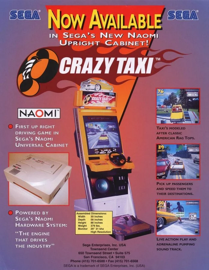 jaquette du jeu vidéo Crazy Taxi