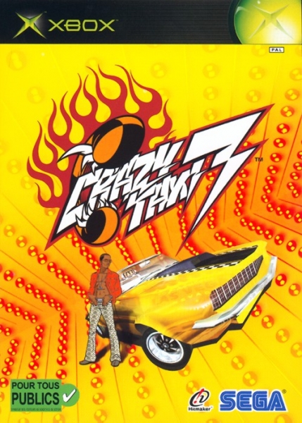 jaquette du jeu vidéo Crazy Taxi 3