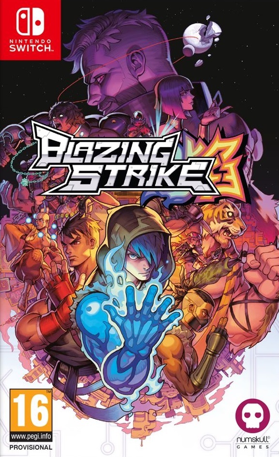 jaquette du jeu vidéo Blazing Strike