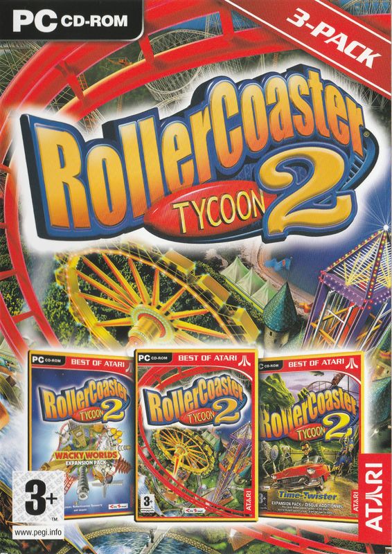 jaquette du jeu vidéo RollerCoaster Tycoon 2 : Deluxe Edition