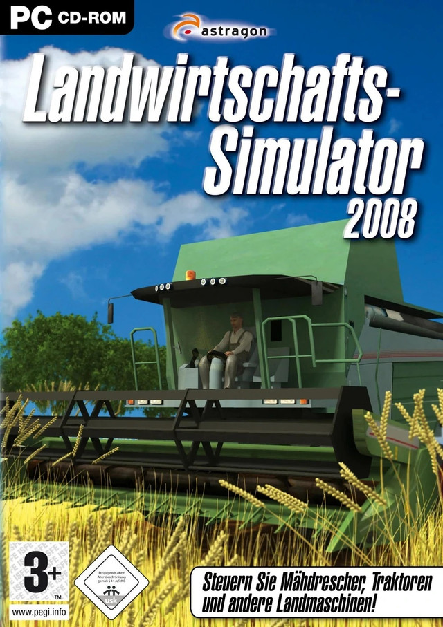 jaquette du jeu vidéo Farming Simulator 2008