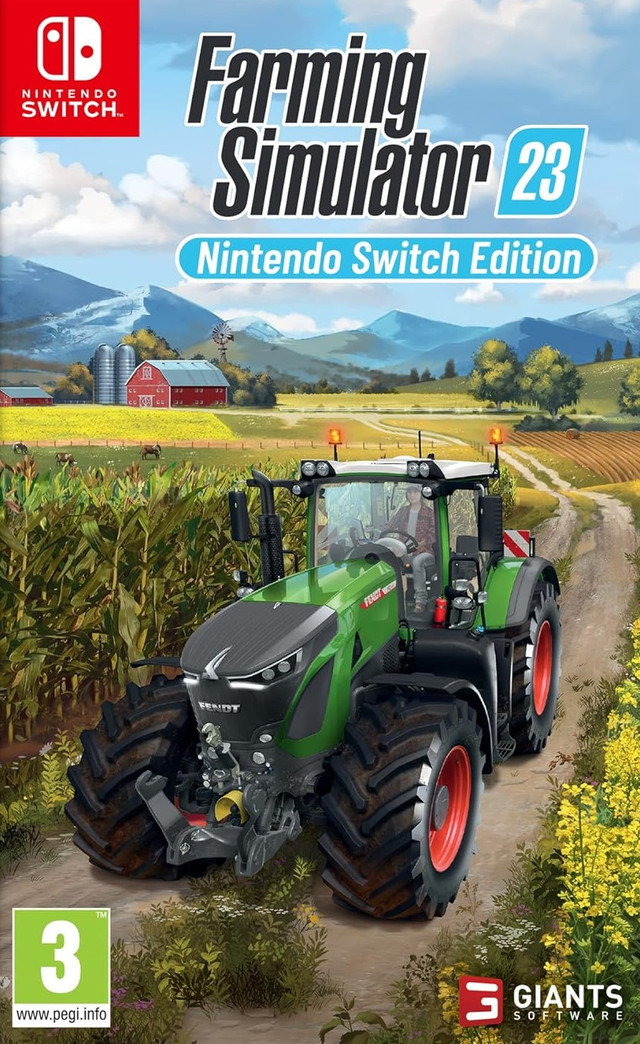 jaquette du jeu vidéo Farming Simulator 23