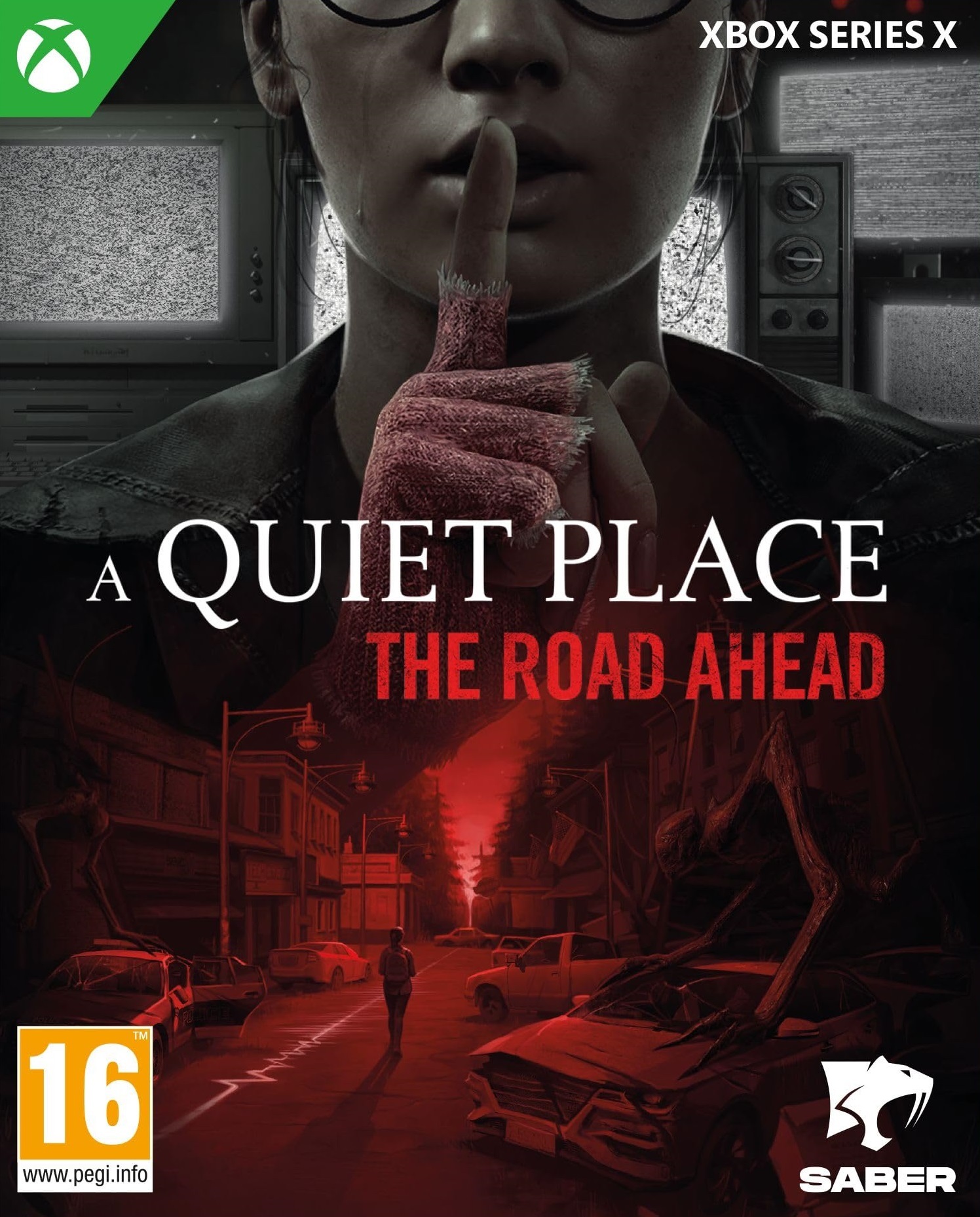 jaquette du jeu vidéo A Quiet Place: The Road Ahead