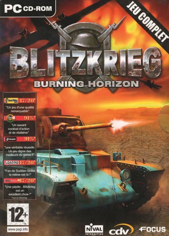 jaquette du jeu vidéo Blitzkrieg: Burning Horizon