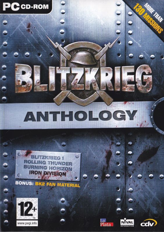 jaquette du jeu vidéo Blitzkrieg: Anthology