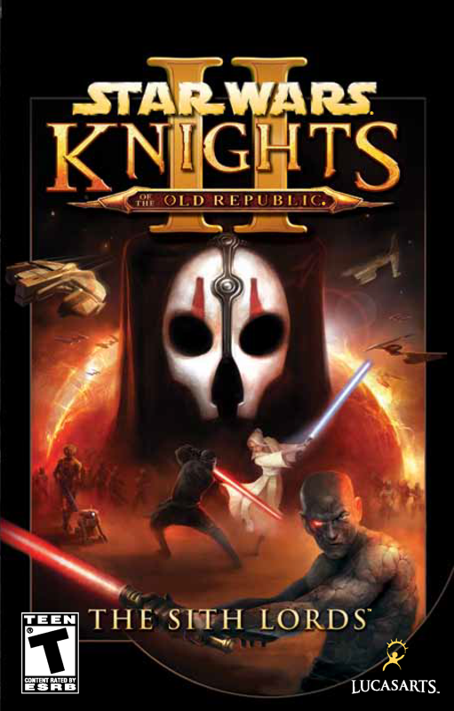 jaquette du jeu vidéo Star Wars: Knights of the Old Republic II - The Sith Lords