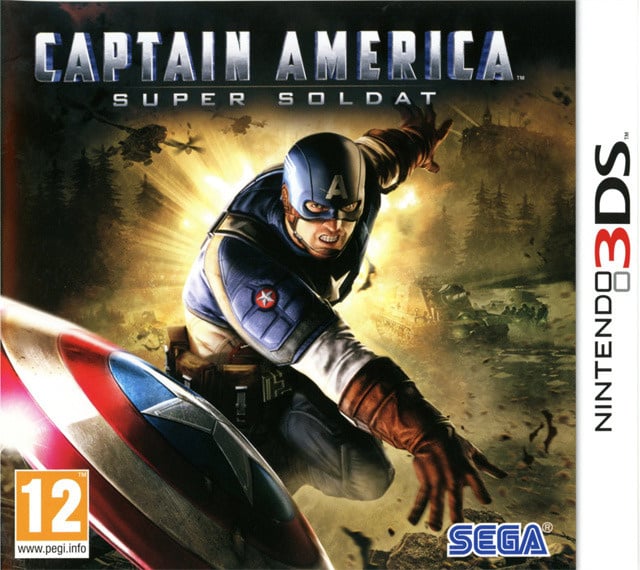 jaquette du jeu vidéo Captain America : Super Soldat