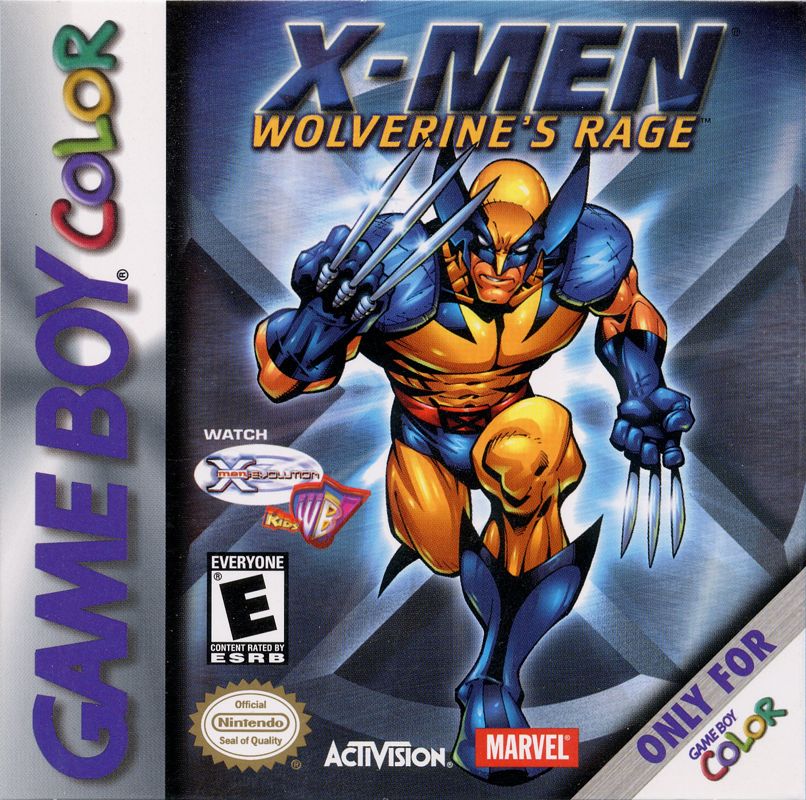 jaquette du jeu vidéo X-Men: Wolverine's Rage
