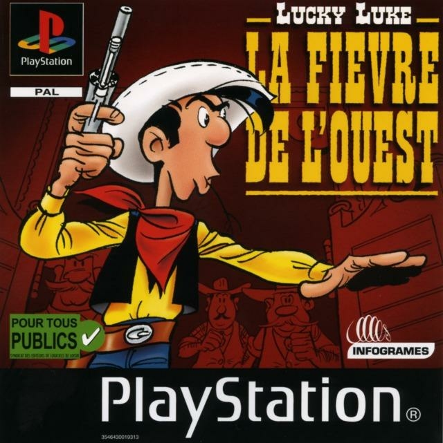 jaquette du jeu vidéo Lucky Luke : La Fièvre de l'Ouest