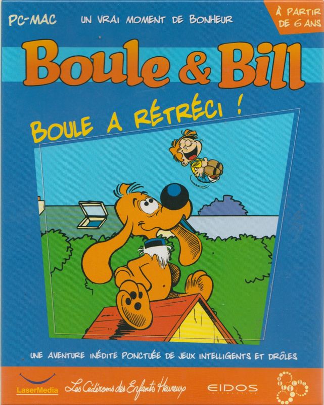 jaquette du jeu vidéo Boule & Bill : Boule a rétréci !