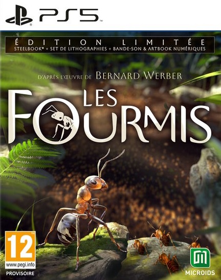 jaquette du jeu vidéo Les Fourmis