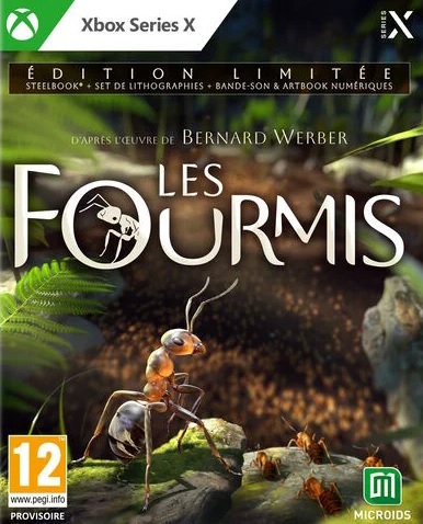 jaquette du jeu vidéo Les Fourmis