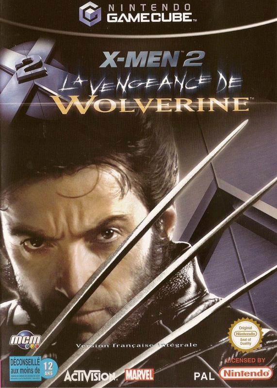 jaquette du jeu vidéo X-Men 2 : La Vengeance de Wolverine