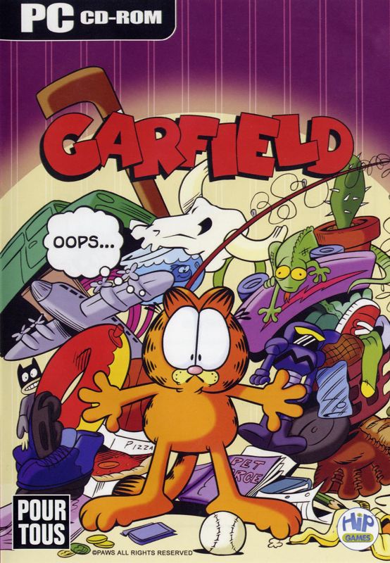 jaquette du jeu vidéo Garfield