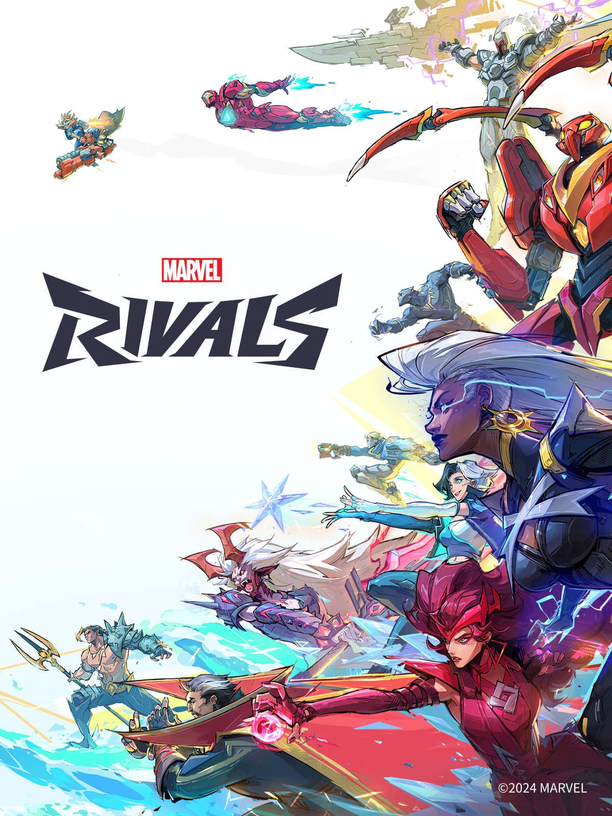 jaquette du jeu vidéo Marvel Rivals