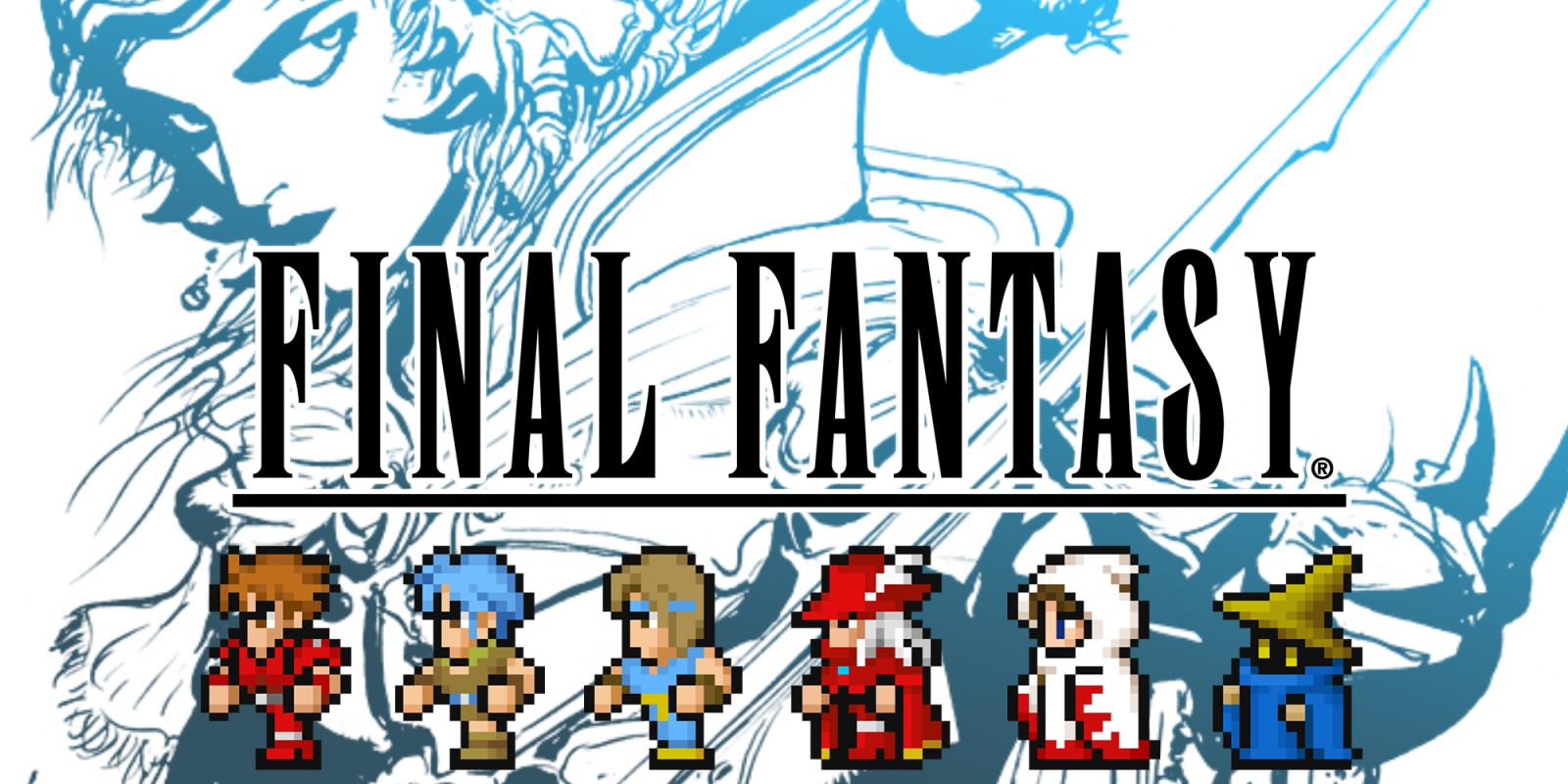 jaquette du jeu vidéo Final Fantasy I Pixel Remaster