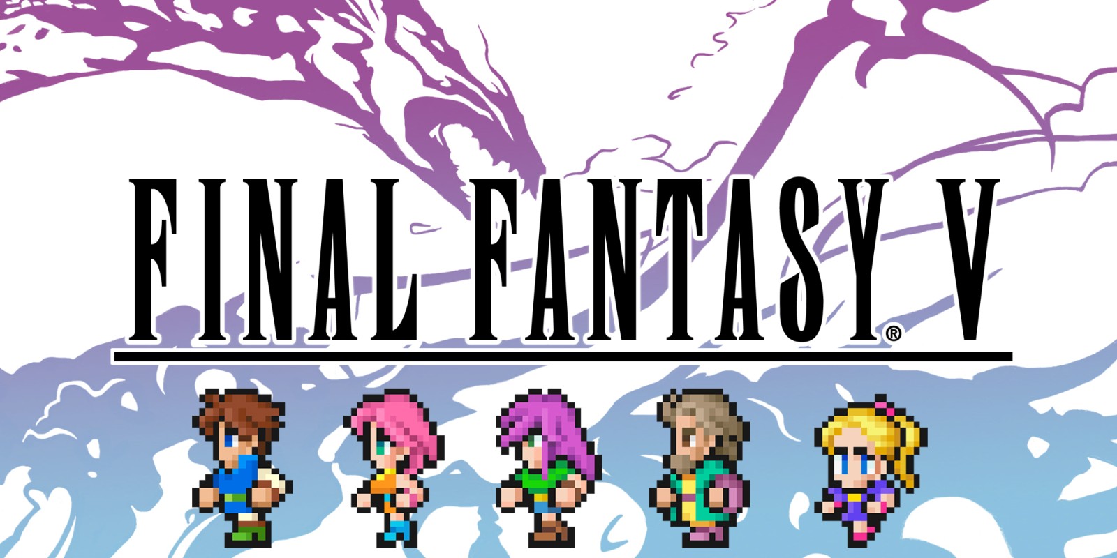 jaquette du jeu vidéo Final Fantasy V Pixel Remaster