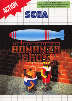 jaquette du jeu vidéo Bonanza Bros.
