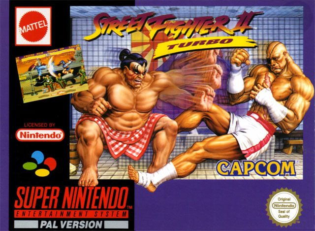jaquette du jeu vidéo Street Fighter II Turbo : Hyper Fighting