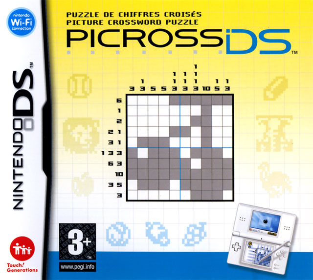 jaquette du jeu vidéo Picross DS