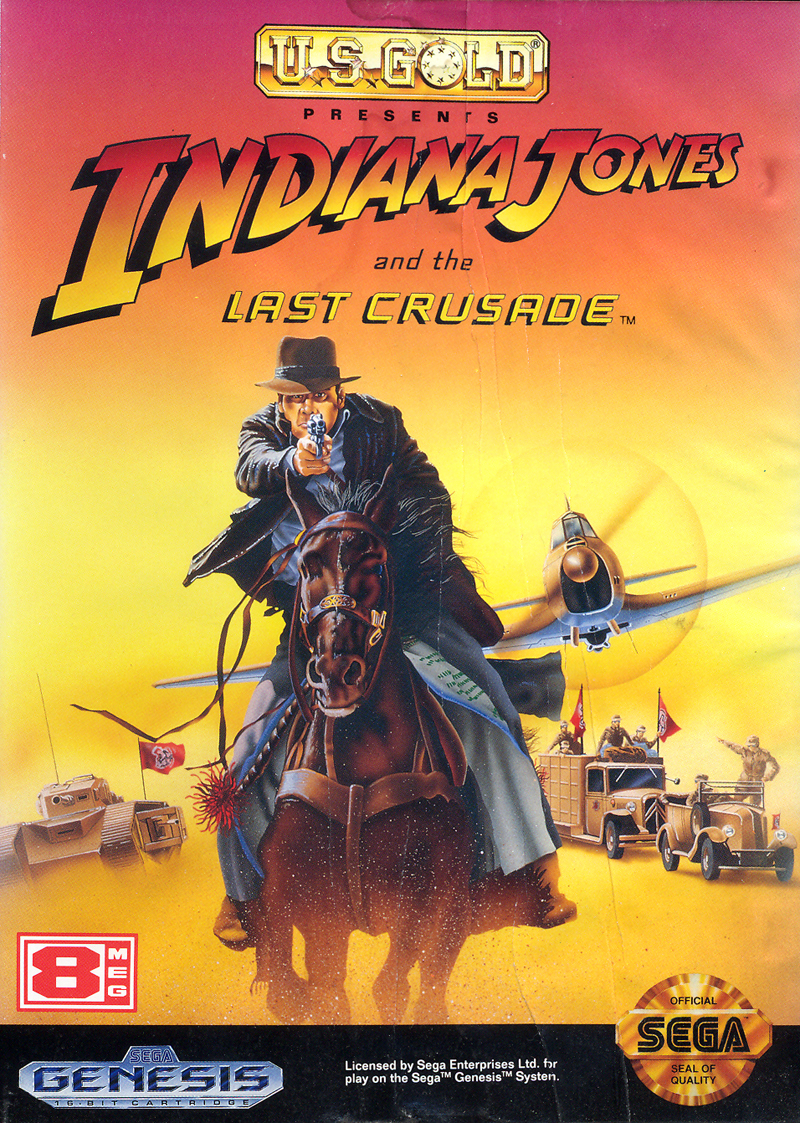jaquette du jeu vidéo Indiana Jones and the Last Crusade : The Action Game