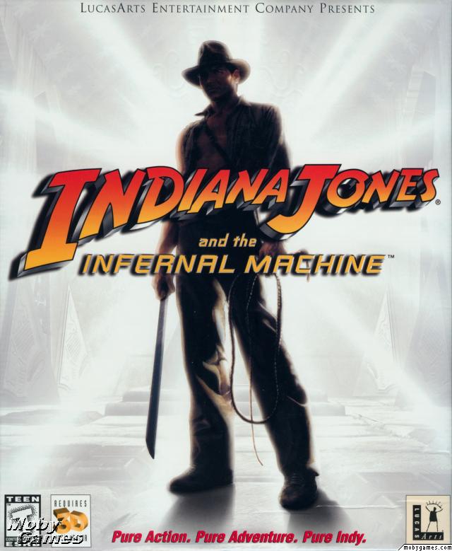 jaquette du jeu vidéo Indiana Jones et la Machine infernale
