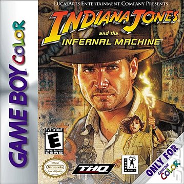 jaquette du jeu vidéo Indiana Jones et la Machine infernale