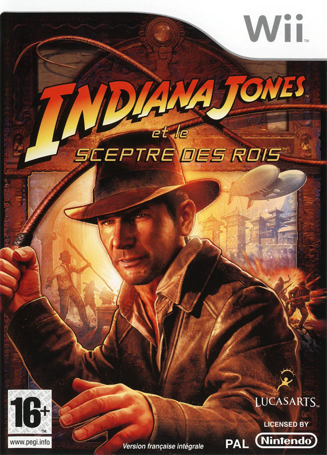 jaquette du jeu vidéo Indiana Jones et le Sceptre des Rois