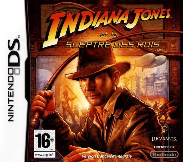 jaquette du jeu vidéo Indiana Jones et le Sceptre des Rois