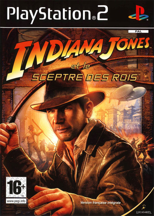 jaquette du jeu vidéo Indiana Jones et le Sceptre des Rois