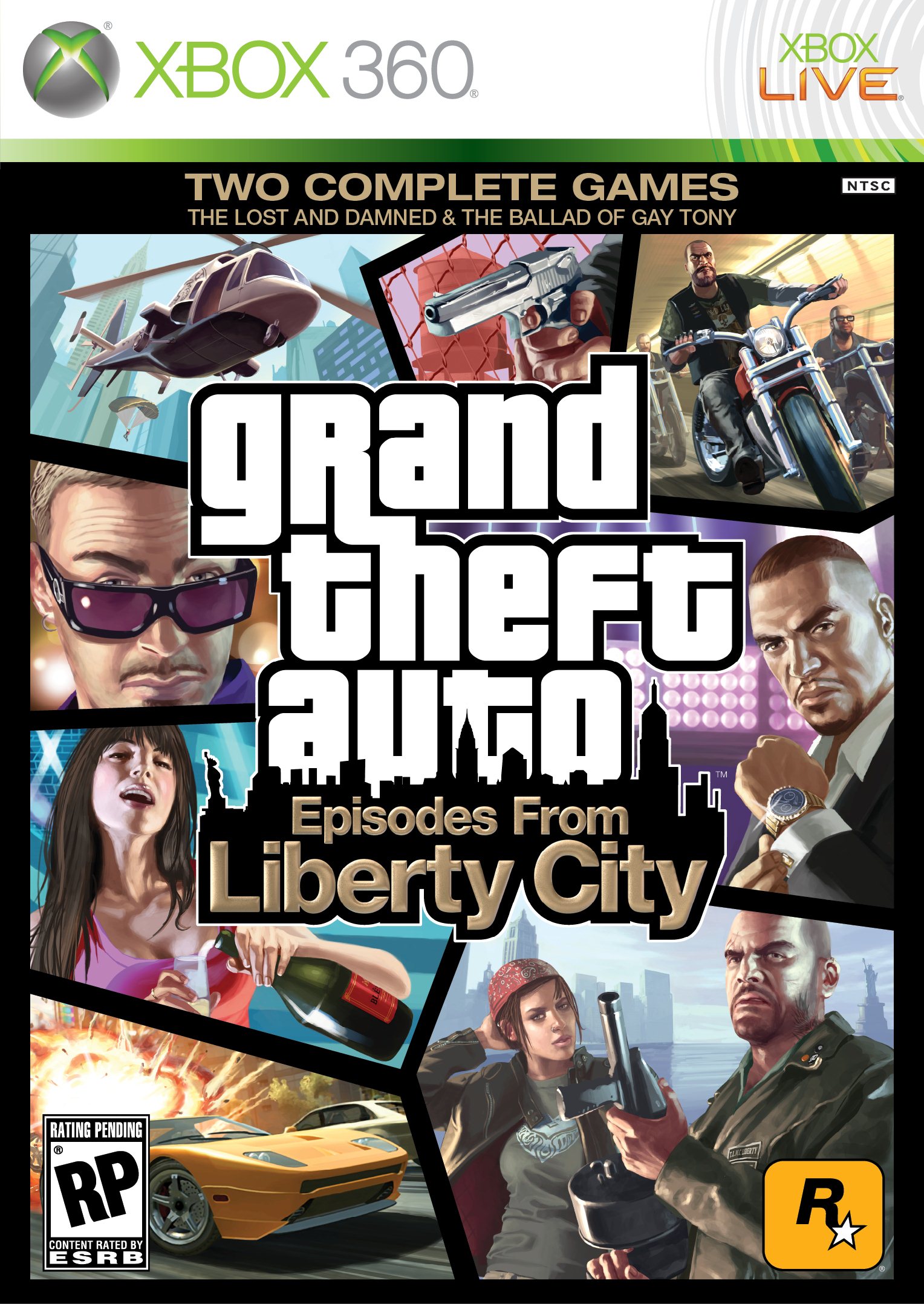 jaquette du jeu vidéo GTA : Episodes from Liberty City