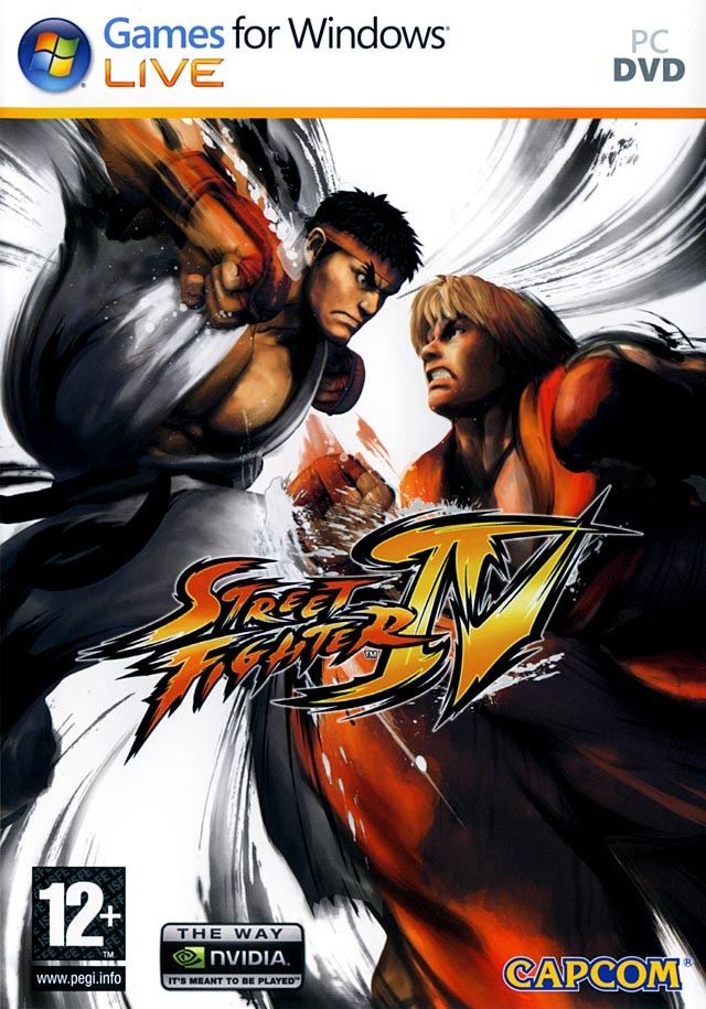 jaquette du jeu vidéo Street Fighter IV