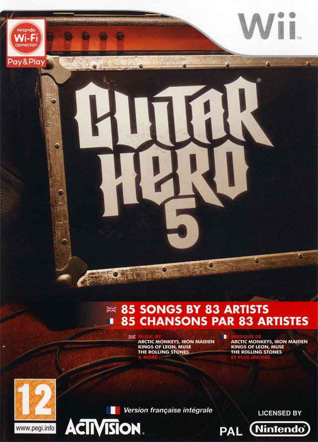 jaquette du jeu vidéo Guitar Hero 5