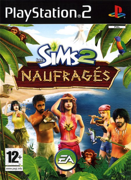 jaquette du jeu vidéo Les Sims 2 : Naufragés