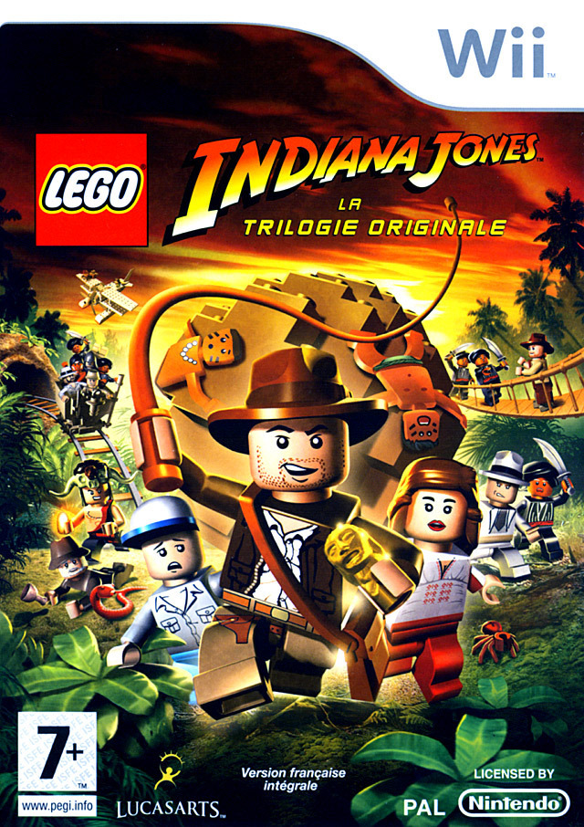 jaquette du jeu vidéo Lego Indiana Jones : La Trilogie Originale