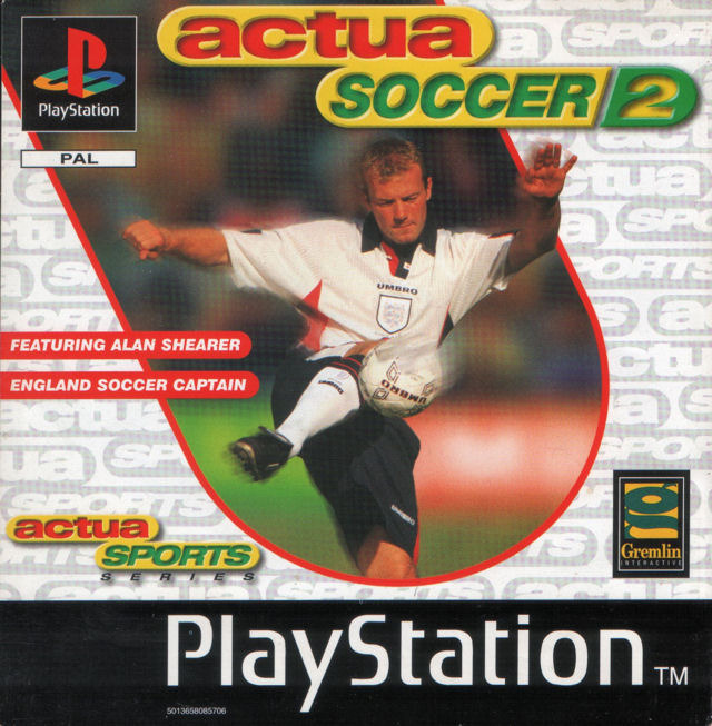 jaquette du jeu vidéo Actua Soccer 2