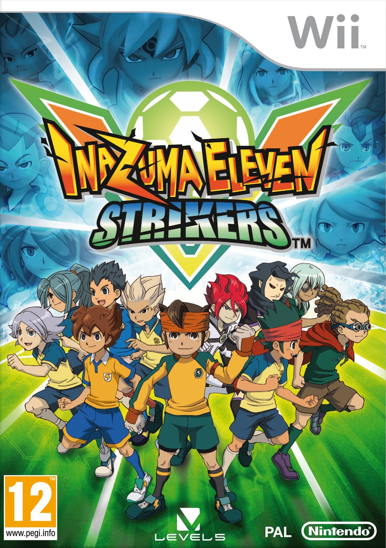 jaquette du jeu vidéo Inazuma Eleven Strikers
