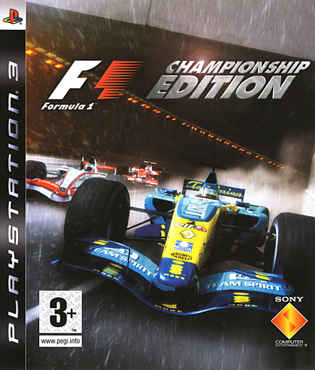 jaquette du jeu vidéo Formula One : Championship Edition