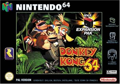 jaquette du jeu vidéo Donkey Kong 64